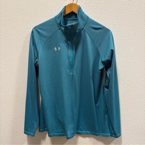 Under Armour Blue Quarter-Zip Top